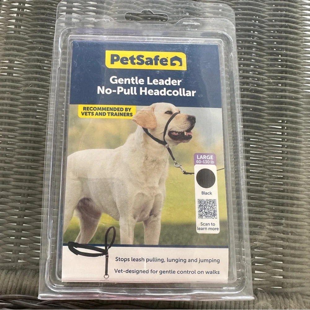 PetSafe‎ Gentle Leader Headcollar Large 60-130 lbs Stops Jumping Black